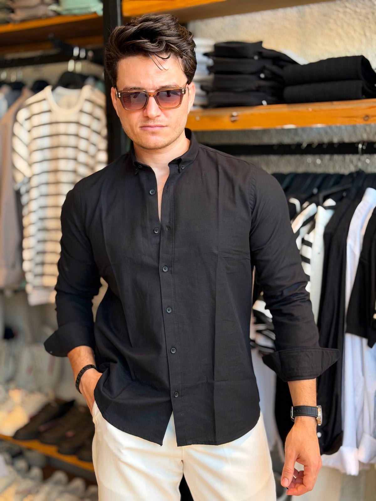 Premium Cotton Relaxed Fit Shirt