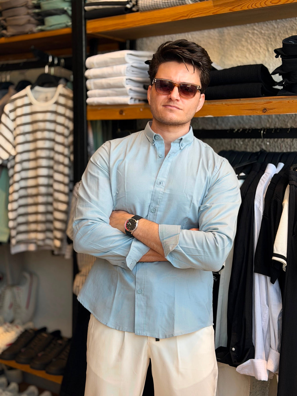 Premium Cotton Relaxed Fit Shirt