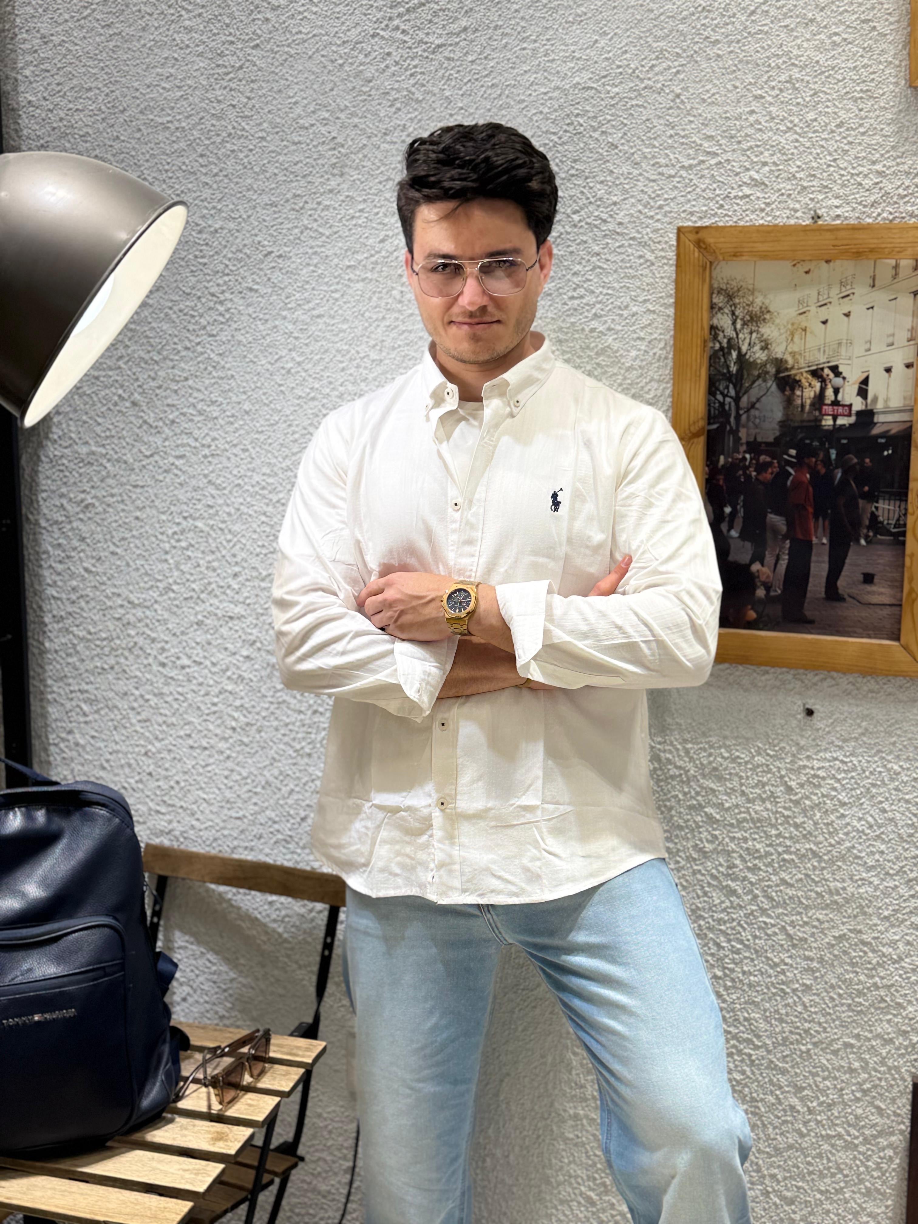 Oxford Shirt - White