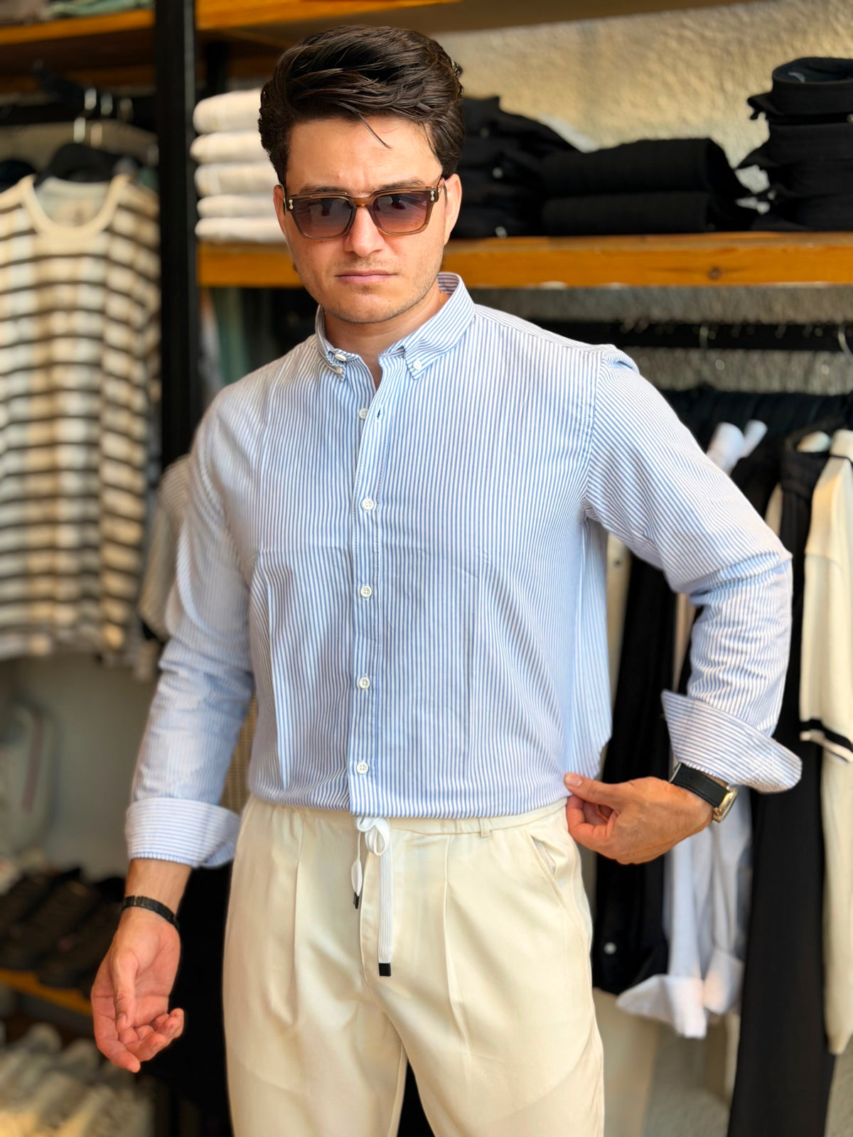 Premium Cotton Relaxed Fit Shirt