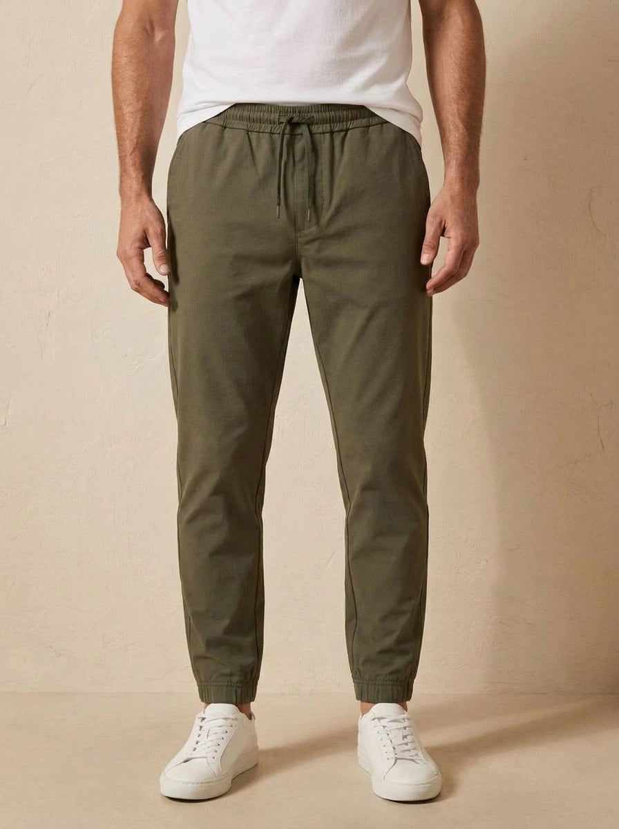 Sweatpants Olive - detail
