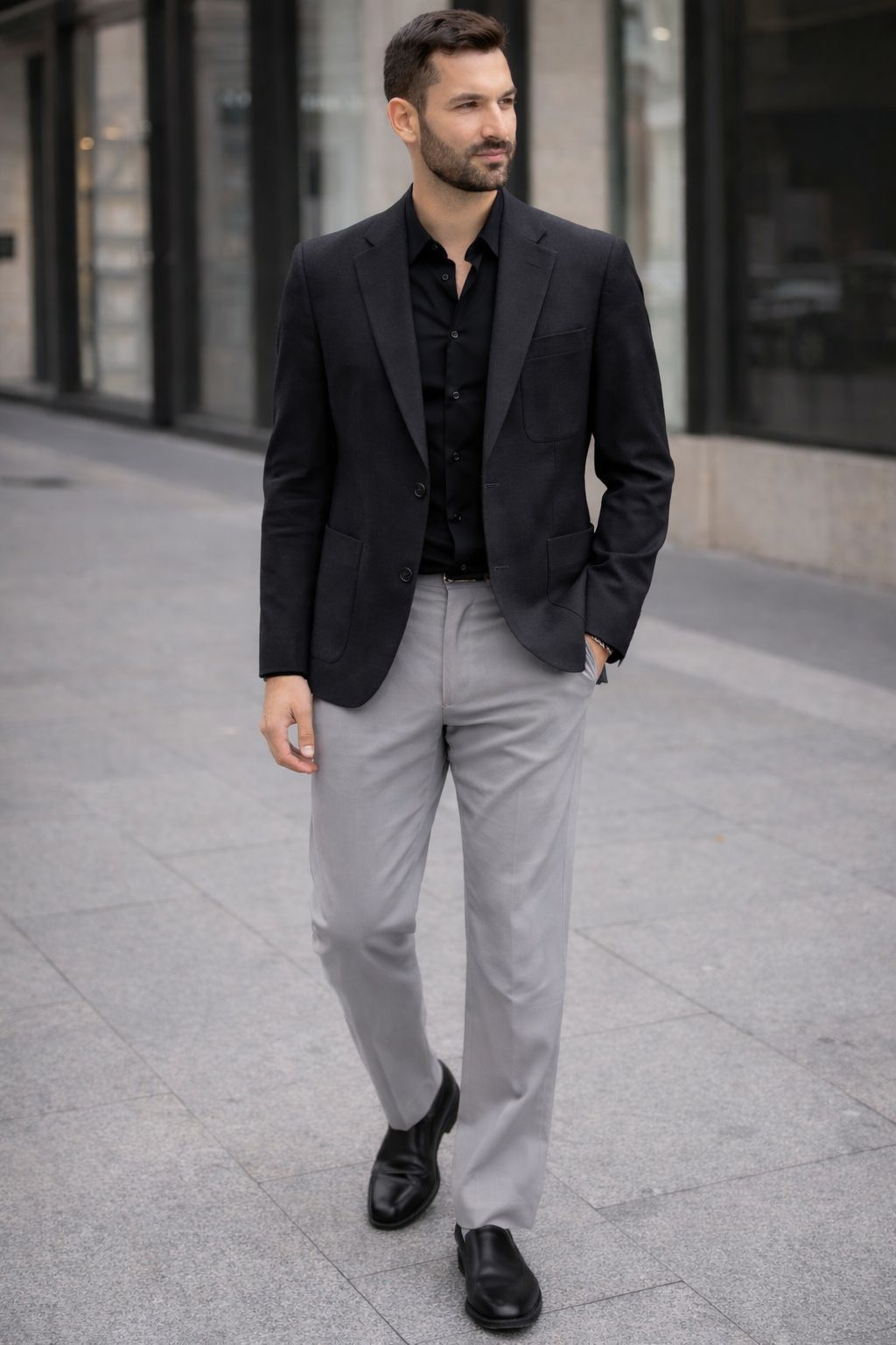 Classic Blazer – Black