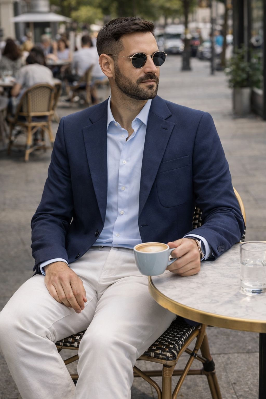 Classic Blazer – Navy