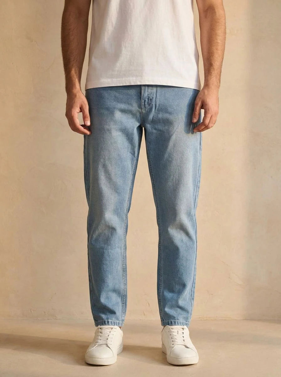 Relaxed Fit Jeans Ice Blue - detail