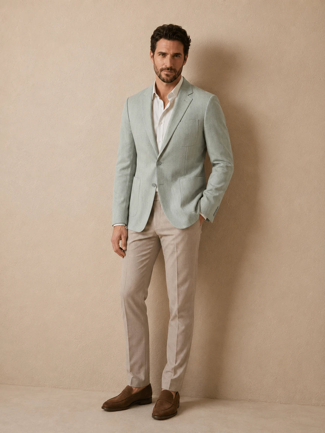 Blazer Light Sage - front