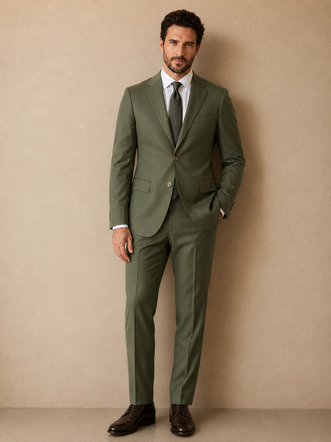 Suit Olive