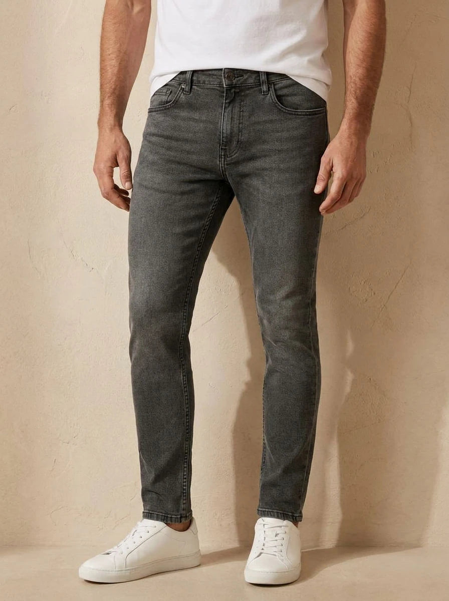 Slim Fit Jeans Grey - detail