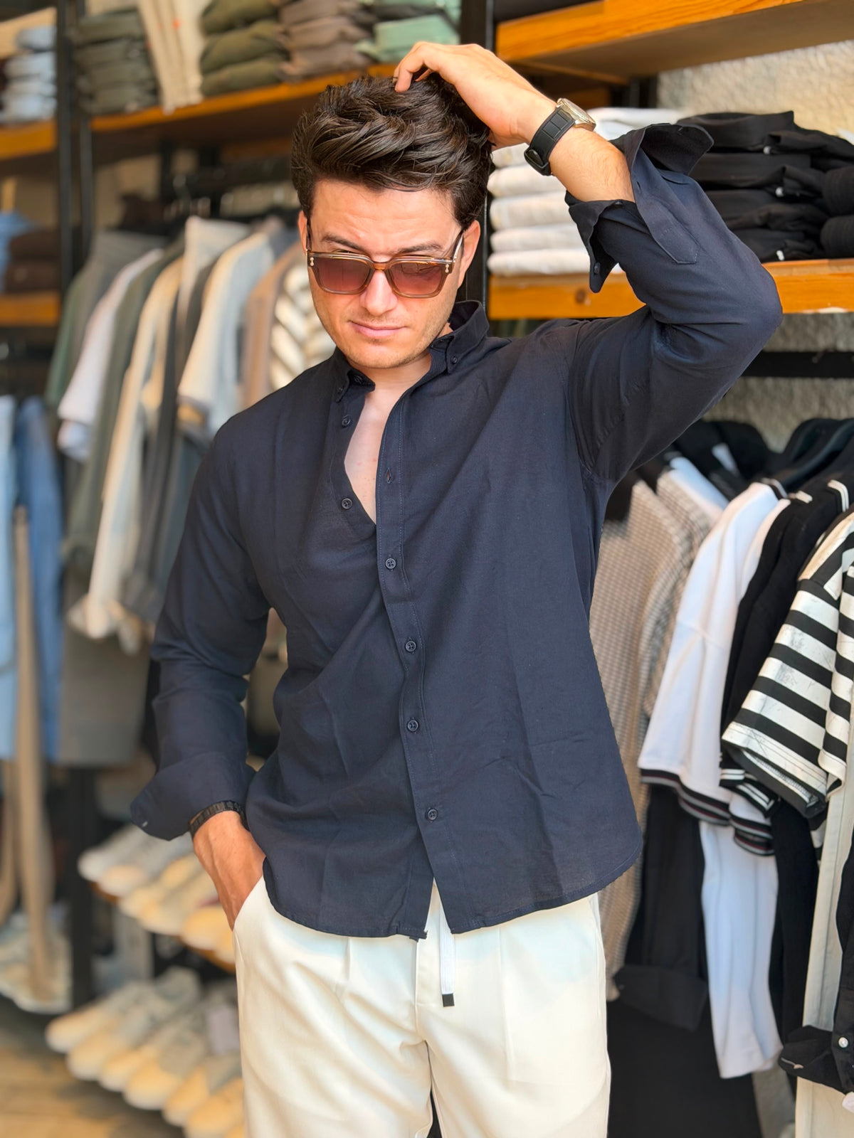 Premium Cotton Relaxed Fit Shirt