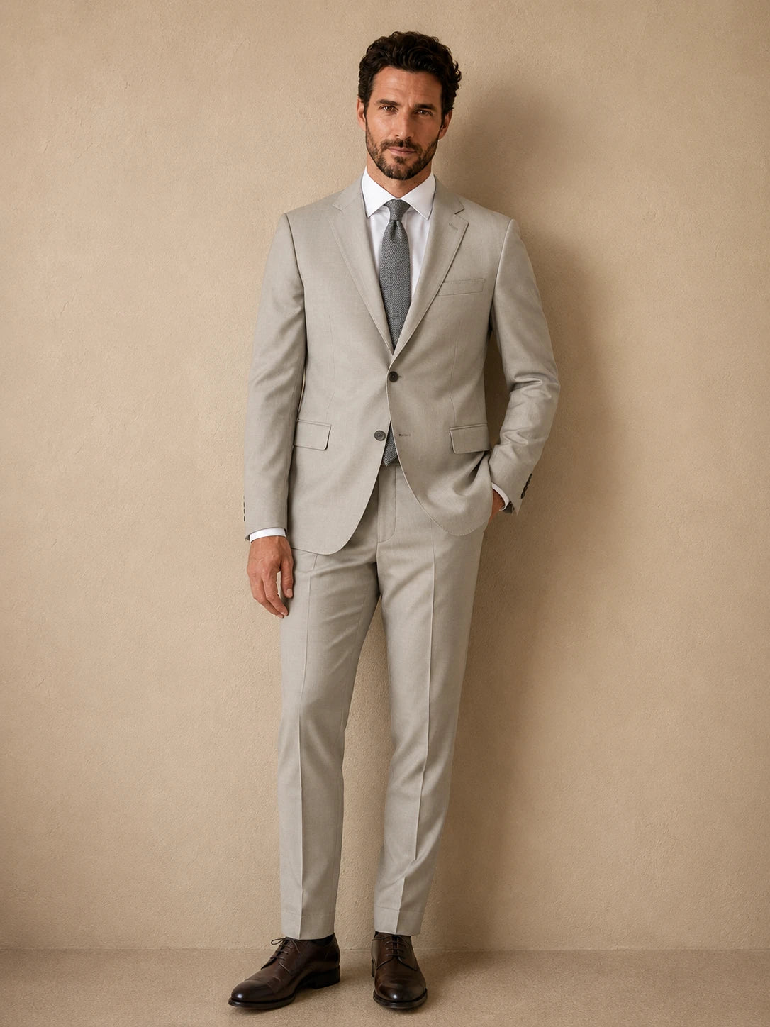 Suit Light Grey