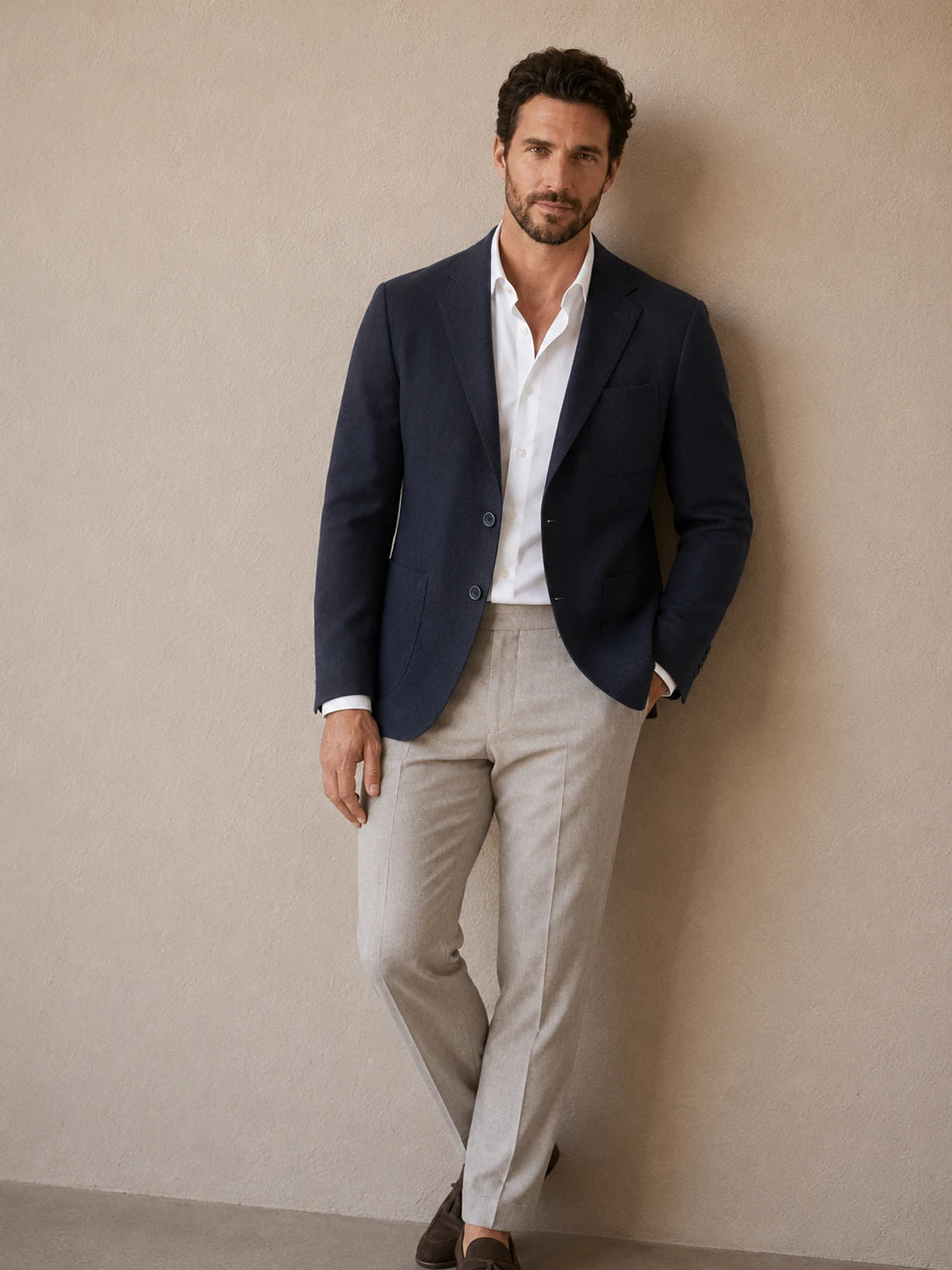 Blazer Navy Birdseye