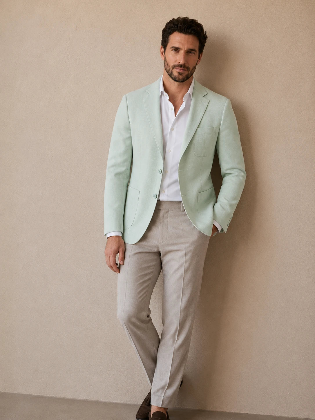 Blazer Mint Birdseye