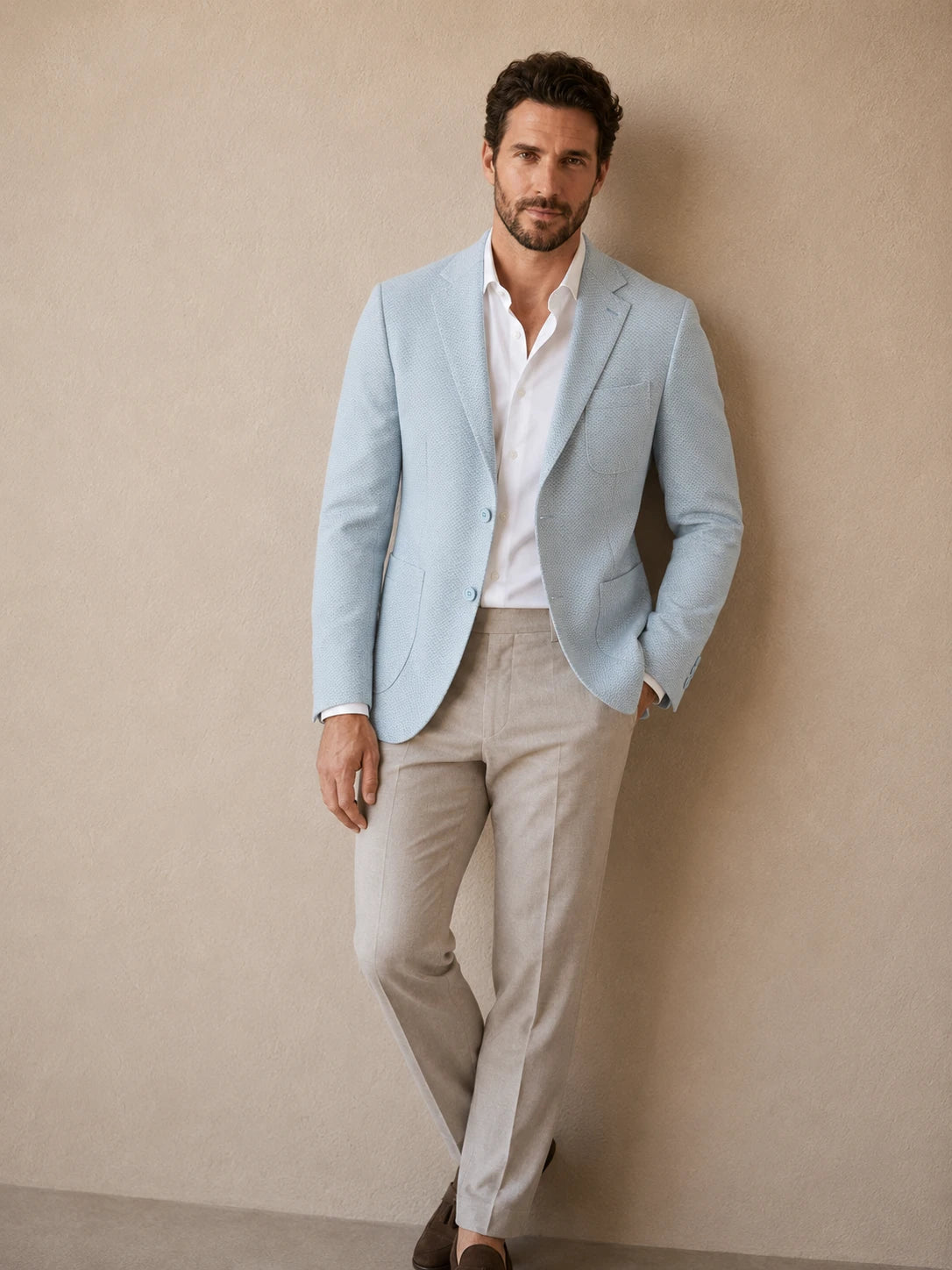 Blazer Ice Blue Birdseye