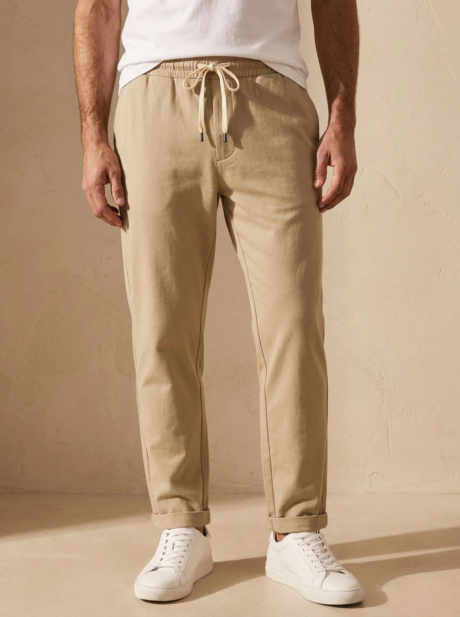 Sweatpants Sand - detail