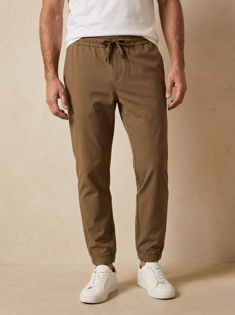 Sweatpants Camel - detail